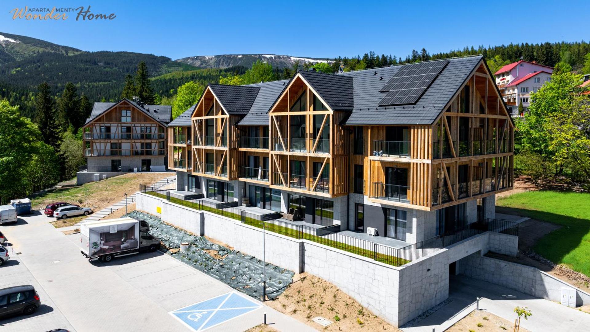 Wonder Home - Orlik Residence - Apartamenty Z Widokiem Na Sniezke, Blisko Wyciagow, Ski Arena I Kosciolka Wang 卡尔帕奇 外观 照片