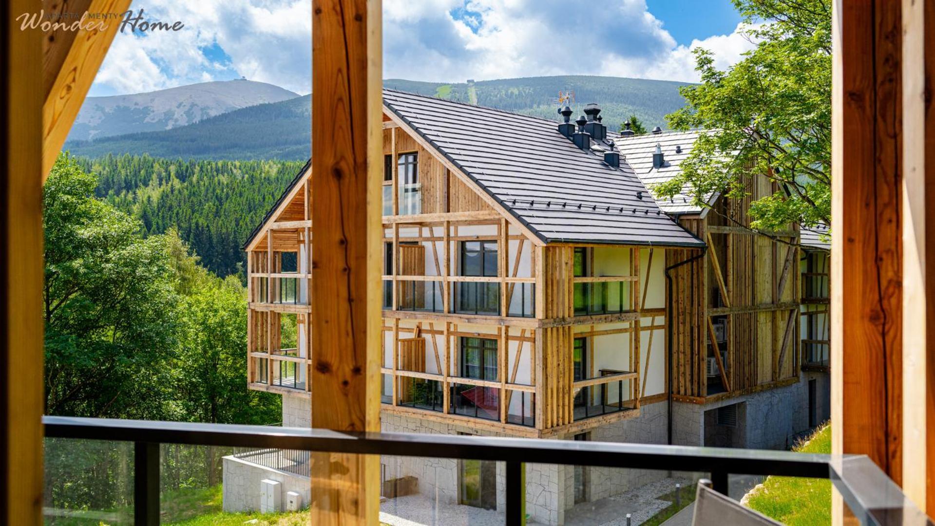 Wonder Home - Orlik Residence - Apartamenty Z Widokiem Na Sniezke, Blisko Wyciagow, Ski Arena I Kosciolka Wang 卡尔帕奇 外观 照片