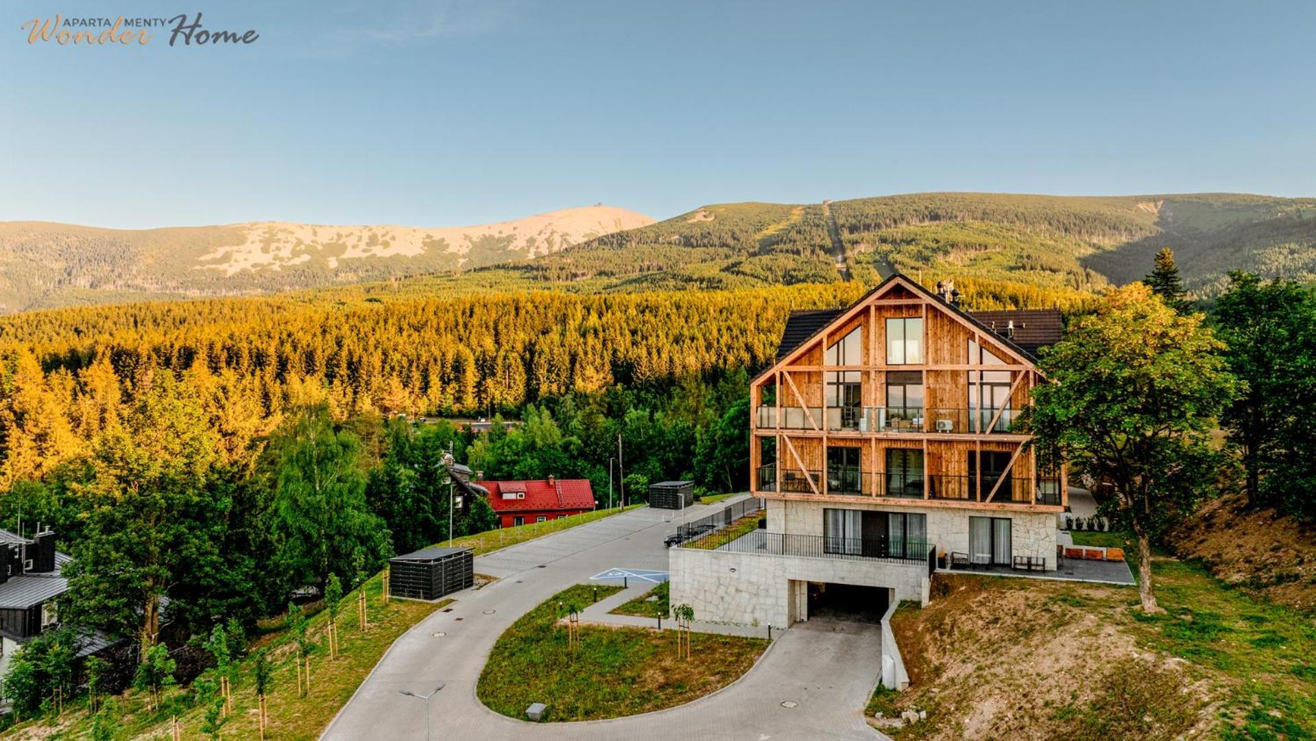 Wonder Home - Orlik Residence - Apartamenty Z Widokiem Na Sniezke, Blisko Wyciagow, Ski Arena I Kosciolka Wang 卡尔帕奇 外观 照片
