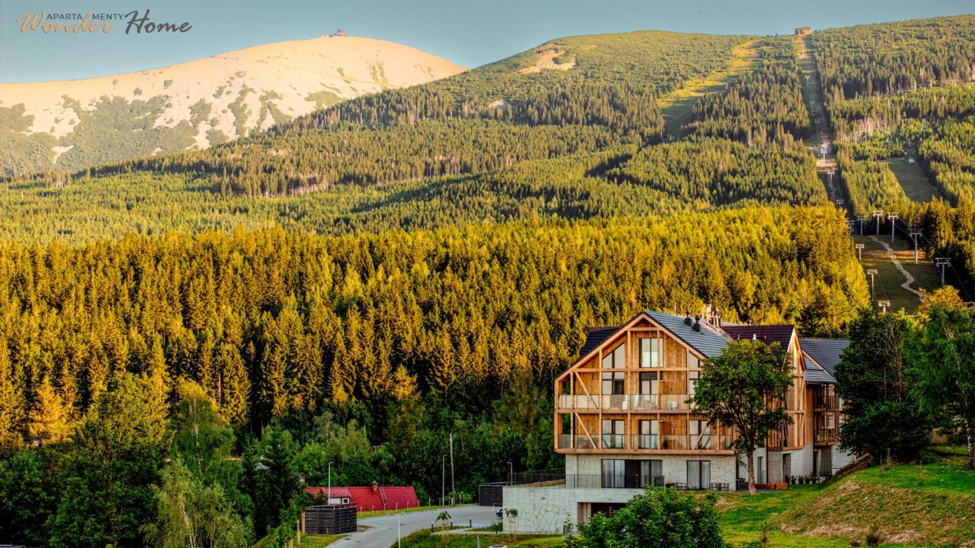 Wonder Home - Orlik Residence - Apartamenty Z Widokiem Na Sniezke, Blisko Wyciagow, Ski Arena I Kosciolka Wang 卡尔帕奇 外观 照片